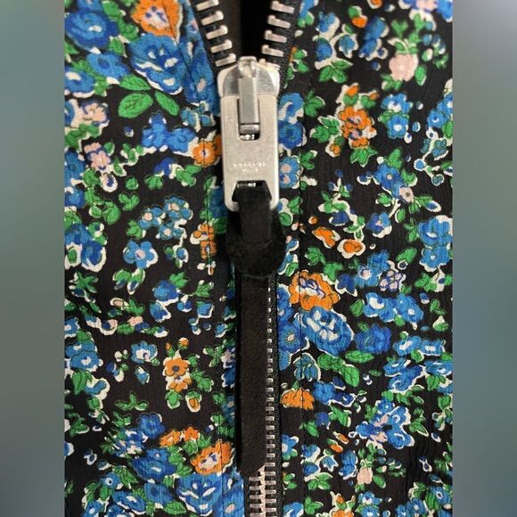 Coach 1941 Silk Floral varsity Bomber Utility Flight Jacket. Small - Picture 9 of 11